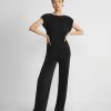 Lafayette 148 New York Blouses & Shirts | Recycled Poly Satin Pliss Dolman Blouse Black