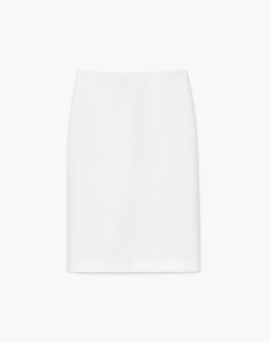 Lafayette 148 New York Skirts | Finesse Crepe Pencil Skirt Black